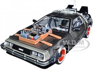 DMC DeLorean Time Machine Stainless Steel Back to the Future: Part III (1990) Movie