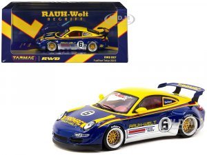 RWB 997 #6 Blue Metallic and Yellow with Graphics FuelFest Tokyo 2023 Hobby43 Series
