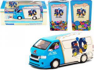 Toyota Hiace Widebody Van Mr. Men Little Miss 50th Anniversary (1971-2021) with METAL OIL CAN
