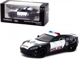 Aston Martin DBS Superleggera Seacrest County Police Black and White