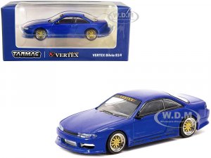 Nissan VERTEX Silvia S14 RHD (Right Hand Drive) Blue Metallic Global64 Series
