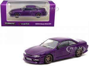 Nissan VERTEX Silvia S14 RHD (Right Hand Drive) Purple Metallic Global64 Series