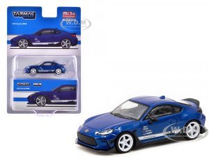 Toyota GR86 RHD (Right Hand Drive) HKS Blue Metallic with White Stripes Global64 Series