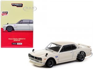 Nissan Skyline 2000GT-R (KPGC10) RHD (Right Hand Drive) Ivory White Japan Special Edition Global64 Series