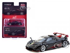 Pagani Imola Nero Oro Black Metallic with Italian Flag Stripes Global64 Series