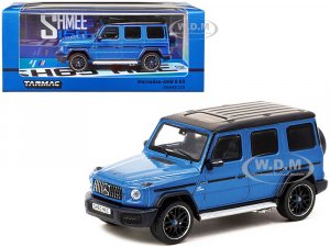 Mercedes-AMG G 63 Blue Metallic with Black Top Shmee150 Collab64 Series