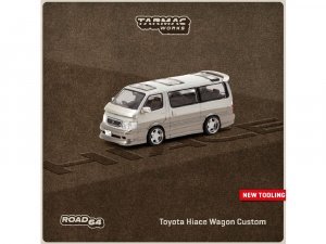 Toyota Hiace Wagon Custom Silver and Brown Road64 Series