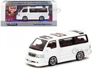 Toyota Hiace Wagon Custom Van RHD (Right Hand Drive) White Special Edition Road64 Series