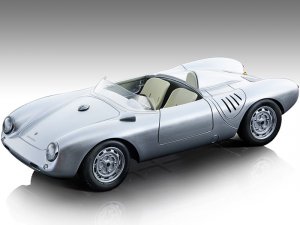 1957 Porsche 550 A Silver Press Version Mythos Series