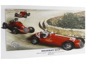 Maserati 4 CLT 1948 Winner San Remo GP Car #34 Driver Alberto Ascari