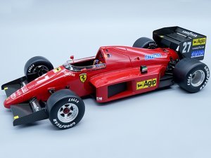 Ferrari F1/86 1986 Austria GP Driver Michele Alboreto Red