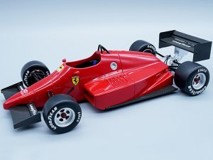 Ferrari F637 Indy Test Drive Fiorano 1986 Driver Michele Alboreto Red