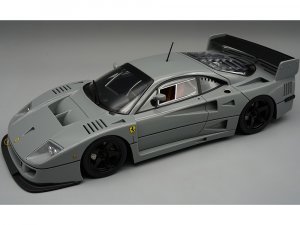 Ferrari F40 LM Grigio Medio Gray with Black Wheels Press Version (1996) Mythos Series