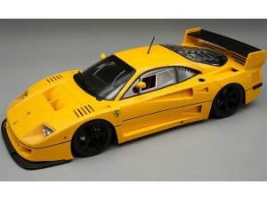 Ferrari F40 LM Modena Yellow with Black 5 Spoke Rims Press Version (1996) Mythos Series