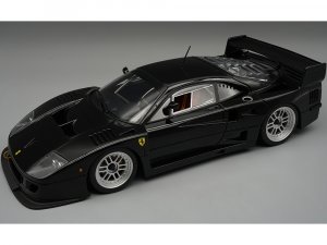 Ferrari F40 LM Black with Silver Enkei Rims Press Version (1996) Mythos Series