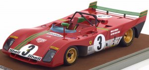 Ferrari 312 PB #3 1972 Winner 1000km SPA Arturo Merzario / D. Redman
