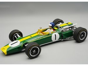 Lotus 43 #1 Jim Clark Team Lotus Winner Formula One F1 United States GP (1966) with Driver Figure
