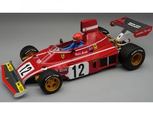 Ferrari 312 B3 #12 Niki Lauda Winner Formula One F1 Spanish GP (1974) with Driver Mythos Series