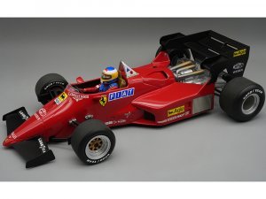 Ferrari 126 C4-M2 Michele Alboreto Formula One F1 World Championship Presentation Version (1984) with Driver Mythos Series