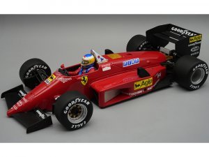 Ferrari 156-85 Michele Alboreto Formula One F1 Press Version (1985) with Driver Mythos Series