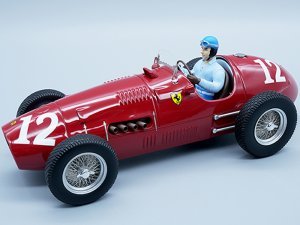 Ferrari 500 #12 Alberto Ascari Winner Formula Two F2 Italian GP (1952) with Driver Figure Mythos Series