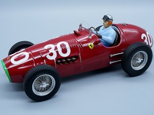 Ferrari 500 #30 Piero Taruffi Winner Formula Two F2 Swiss GP (1952) with Driver Figure Mythos Series