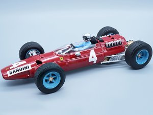 Ferrari 512 #4 Lorenzo Bandini Formula One F1 Italy GP (1965) with Driver Figure Mythos Series