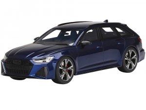 Audi RS 6 Avant Navarra Blue Metallic with Carbon Black Accents