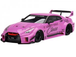 Nissan 35GT-RR Ver. 1 LB-Silhouette Works GT RHD (Right Hand Drive) Class Pink with Graphics