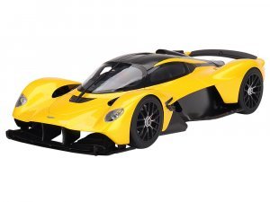 Aston Martin Valkyrie Cosmopolitan Yellow Metallic and Carbon