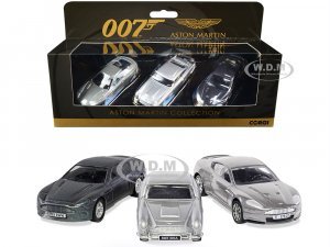 Aston Martin Collection James Bond 007 Set of 3 Pieces