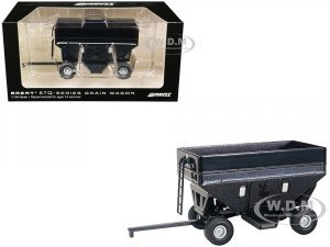 Brent 657Q Grain Train Wagon Black Metallic