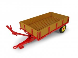 Massey Ferguson 3Ton Tipping Bed with Drop Sides Trailer