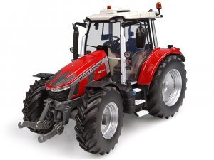 2021 Massey Ferguson 5S.145 Tractor Red with Gray Top