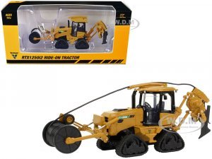 Vermeer RTX1250i2 Ride-On Tractor with Hose Attachment Yellow