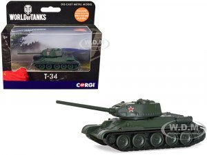 T-34 Medium Tank USSR World of Tanks Video Game