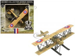 SPAD SA 4 Aircraft with Ski Gear French Air Force Model Airplane by Wings of the Great War
