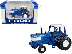 Ford TW-35 Tractor 2WD with Duals Blue with White Top
