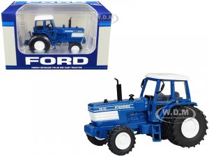 Ford TW-35 Tractor FWA with Duals Blue with White Top