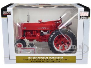 International Harvester Farmall 400 Diesel Narrow Front Tractor Red Classic Series 1 16